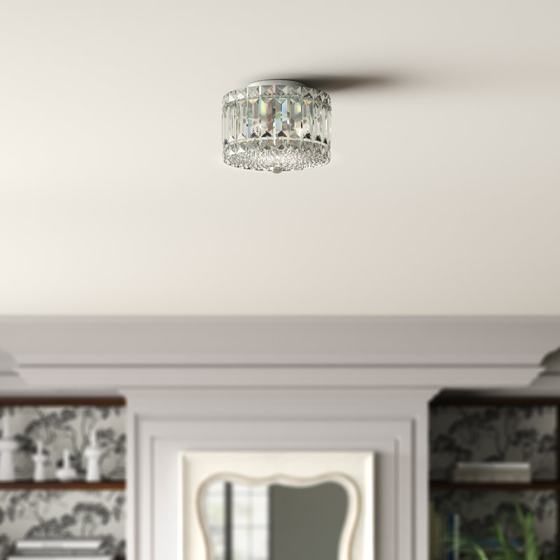 Plaza 4 - Light Flush Mount, Spectra Clear
