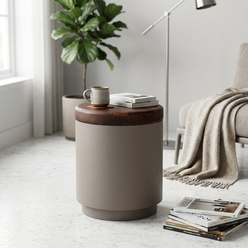 Table d'appoint en bois