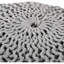 Pouf rond en coton 20 x 20 Yuny