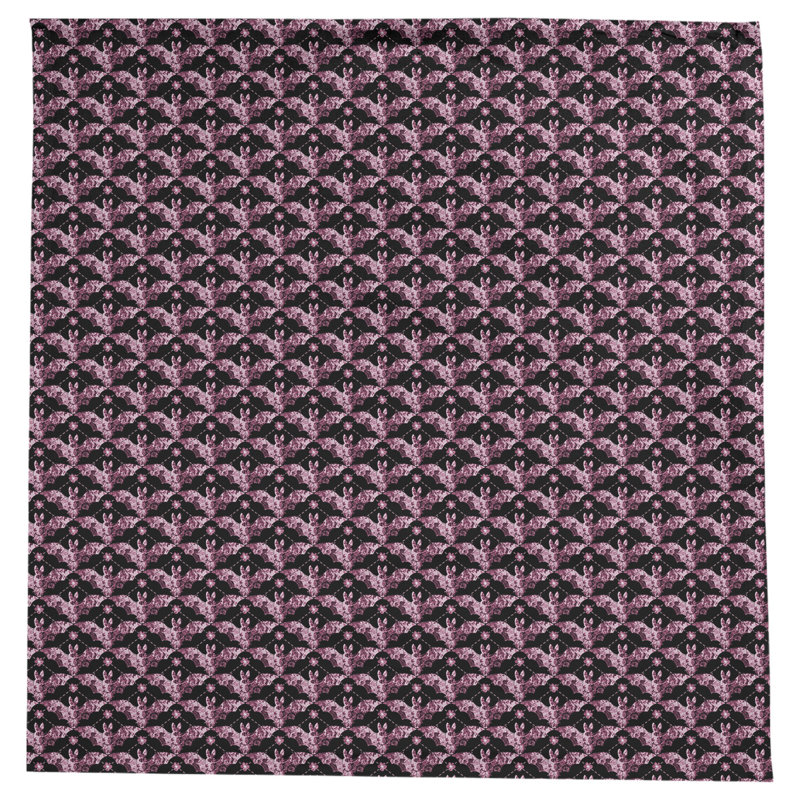 Nappe à motif à roussettes Leffel, Rose