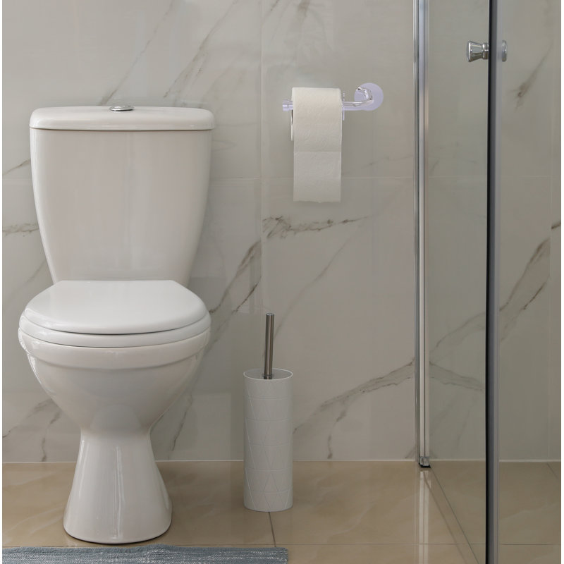 Tioga Wall Mounted Toilet Paper Holder, Polisched Chrome