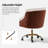 Doreen Velvet Hand-Curated Task Chair-92611832
