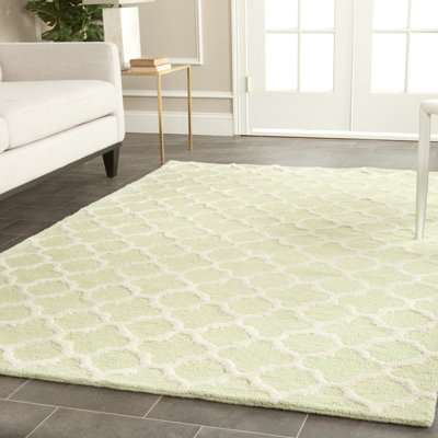 Kaniel Geometric Wool Hand Woven Area Rug