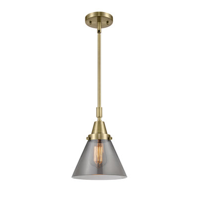Luminaire suspendu conique 1 lumière Ashwath