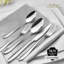 40-Piece Black Silverware Set For 8, Stainless Steel Flatware Cutlery Set, Tableware Eating Utensils Include Forks Knives Spoons, Mirror Polished, Dishwasher Safe-1898050383