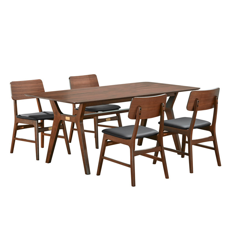 Solid Wood Base Dining Table
