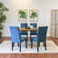 Ensemble de salle à manger 5 pièces, table à manger en épingle à cheveux avec 4 chaises, 3 options de couleurs-1277015046-1277015162