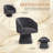 Modern Swivel Barrel Accent Chair with Plush Upholstery-1021230387