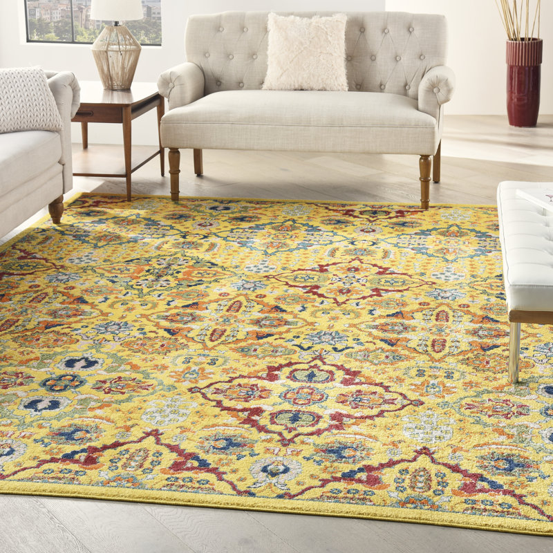 Ingham Oriental Indoor Rug, Rectangle 4' x 6'