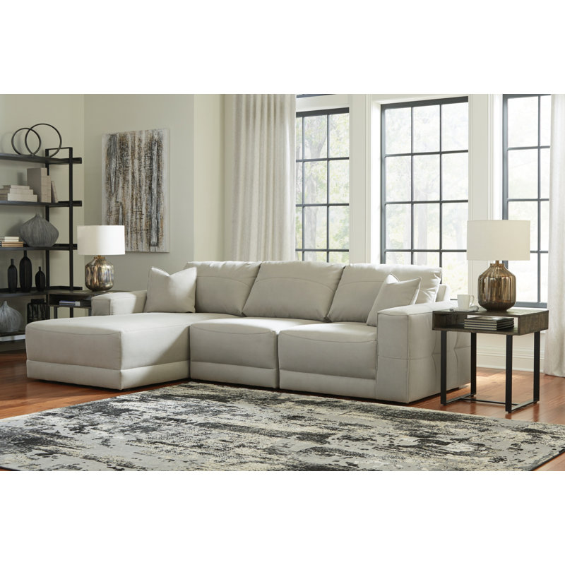 Gottwalt Upholstered L-Shaped Sectional, Left Hand Facing