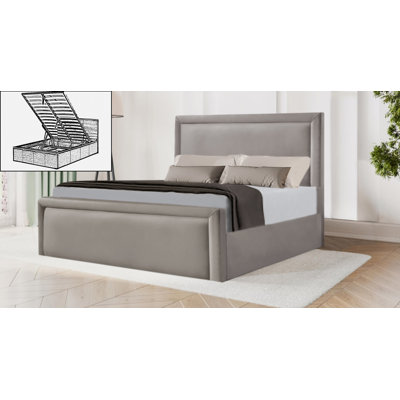 Milan Upholstered Ottoman Storage Bed