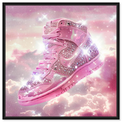Toile «Sparkling Sneaker in Sky II» par Art Remedy