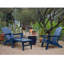 Chaise Adirondack avec repose-pieds Azur-1198052679
