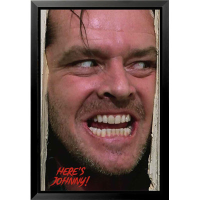 " The Shining 1980 - Here's Johnny Movie Jack Nicholson "