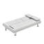 Bed With Armrest, Cover, Stainless Leg, 2, Package Height, Functional For Different Rooms Leather Futon Bed, Stable Base Security-1323625812