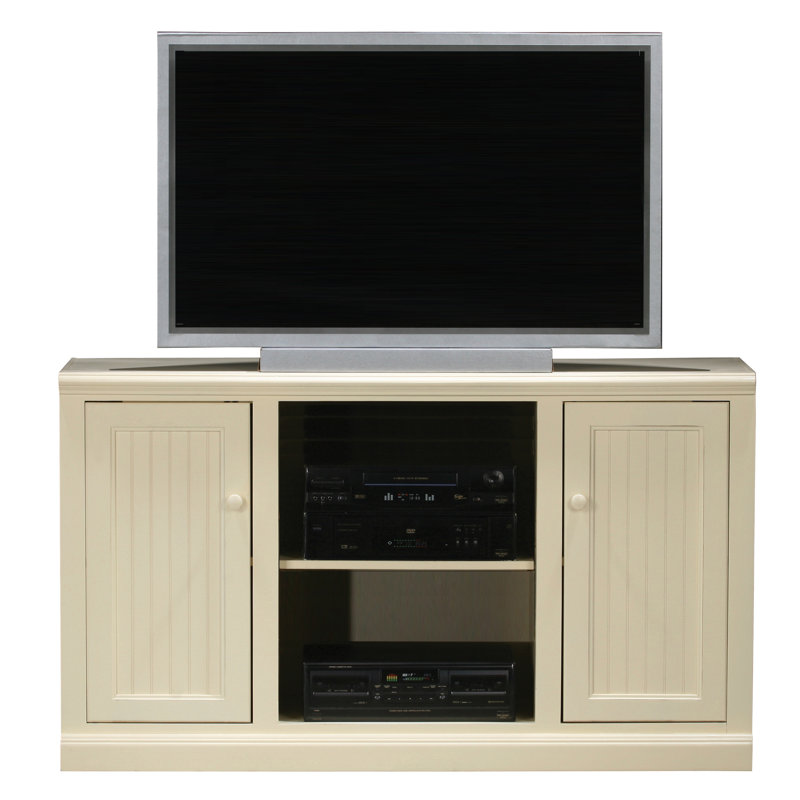 Unfinished TV Stand for TVs up to 60", Tempting Turquoise