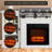 Electric Fireplace With Mantel