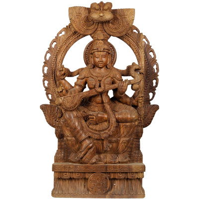 Kamalasana Saraswati Enshrining Prabhavali