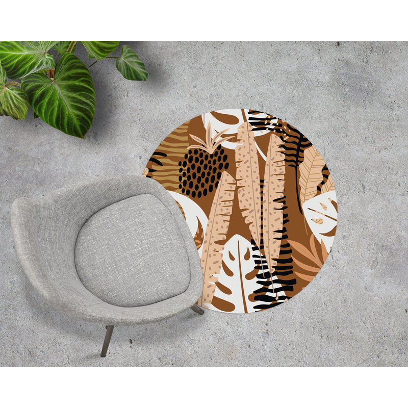 Karmyne Hard Floor Straight Round Chair Mat