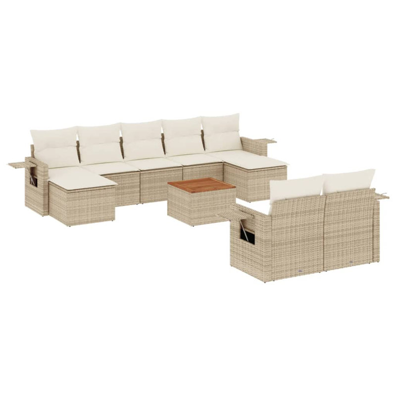  Garden Sofa Set Beige