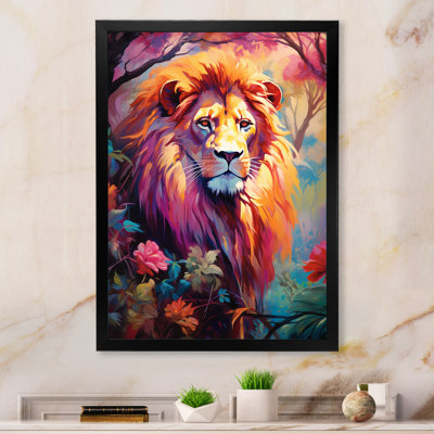 " Lion Symbolic Majesty Symbolism II " Color Photography Print