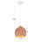 Javaeh Ceramic Bell-Shaped Pendant Light-582471410-582471415