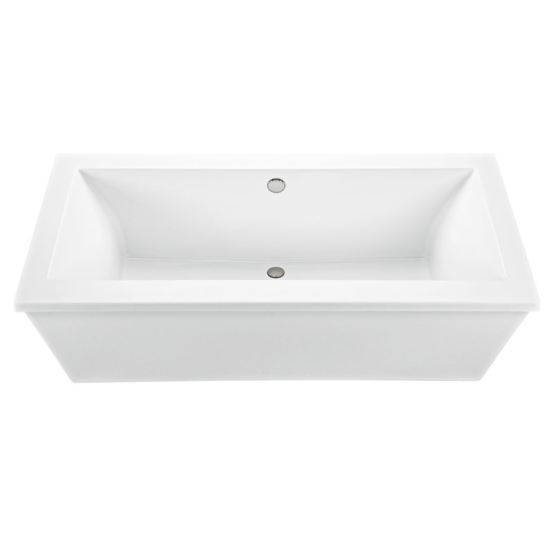 Andrea® 10 71.625" Freestanding Air Bathtub, White