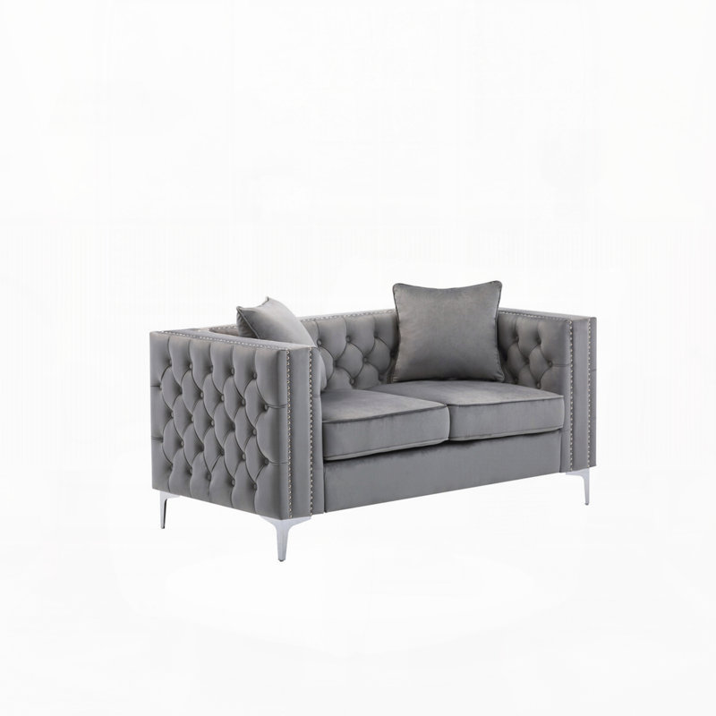 Velvet Loveseat