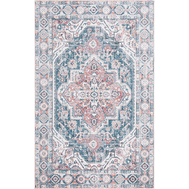 Classic Vintage Hand Tufted Performance Oriental Rug, Rectangle 3' x 5'
