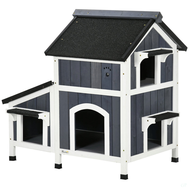 Maison pour chat Pawhut