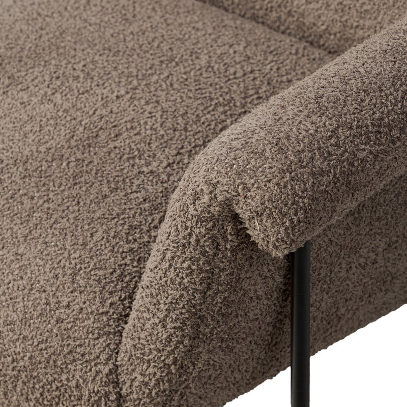 Suerte Armchair, Sheldon Java Polyester Blend