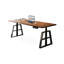 Bureau rectangulaire en bois massif noyer-130205026
