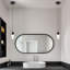 Mini-luminaire suspendu sphérique transparent 1 lumière