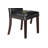 Jaroslaw Tufted Faux Leather Upholstered Parsons Chair-1438919918