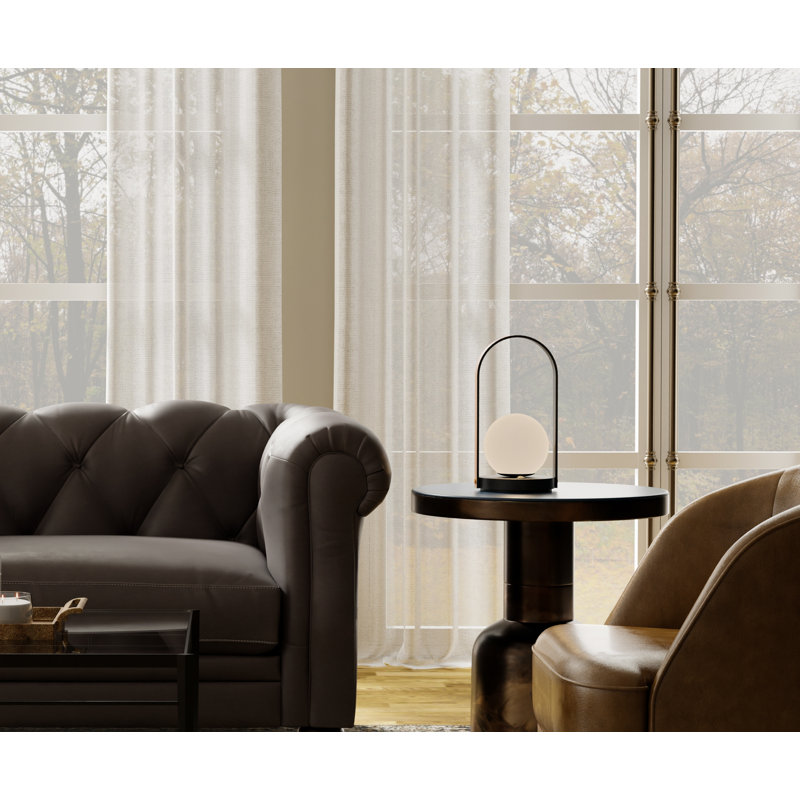 Strap Table Lamp, Charcoal