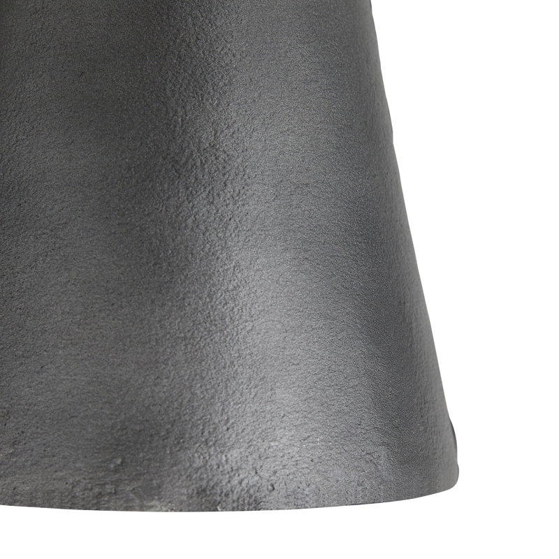 Narsi Table Lamp, Antiqued Aluminum  , 100 W