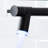 Black Kitchen Faucet With Led And Pull Down - Single Lever, Easy To Clean, 360 Rotation Sink , Use Interface