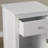 Jaeden Freestanding Floor Accent Storage Cabinet with Drawer, Textured Glass Door and Adjustable Shelf