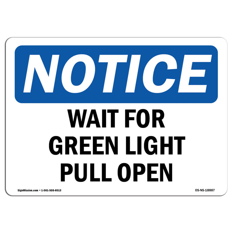 Notice Sign