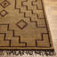 Alfi Southwestern Flatweave Area Rug in Brown/Camel-702873656