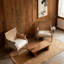 Chaise d'appoint, fauteuil avec revêtement