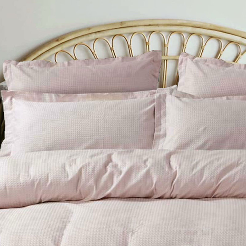 Fulgenzia Cotton Solid Colour Duvet Cover Set with Pillowcases
