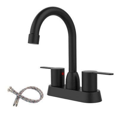 Ensemble de robinet de salle de bain 2 poignées pour 3 trous