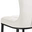 Chaise rembourrée moderne avec structure en métal-456032064