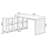 Black L-Shaped Solid Wood desks-107659466-107659462