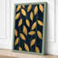 Gilded Leaves Pattern Botanical - Wrapped Canvas-1530176575-1530176572