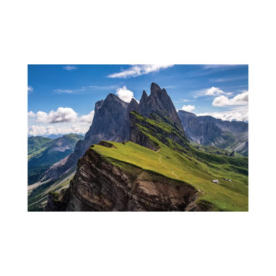 On The Edge by Ales Krivec - Wrapped Canvas Print