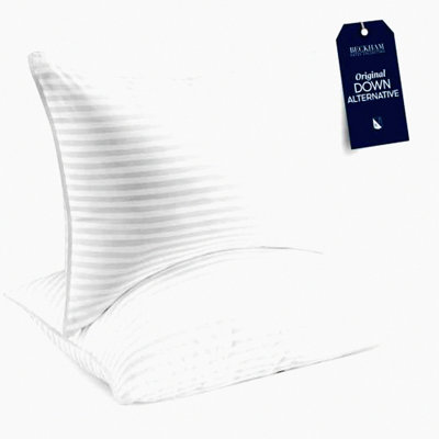 CoolDream Gel-Infused Down Alternative Queen Size Pillow Set - 2 Pack for Back, Stomach, and Side Sleepers - Cooling Bedding for a Restful Night's Sleep
