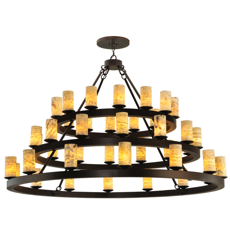 Rustic Lodge 42 - Light Chandelier