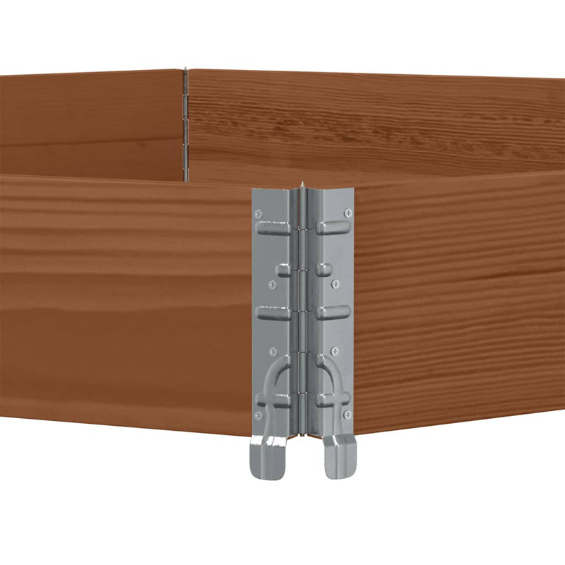Leesa Wood Vertical Garden, Brown